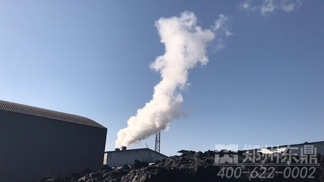煤泥烘干機現場